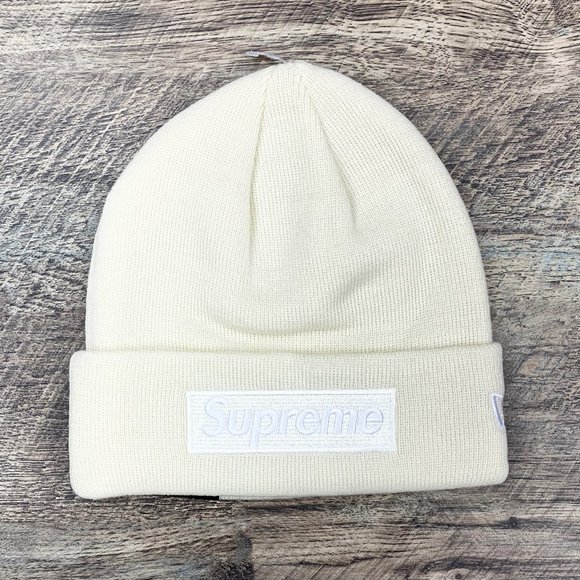 Cream Box Logo Fw18 Beanie 